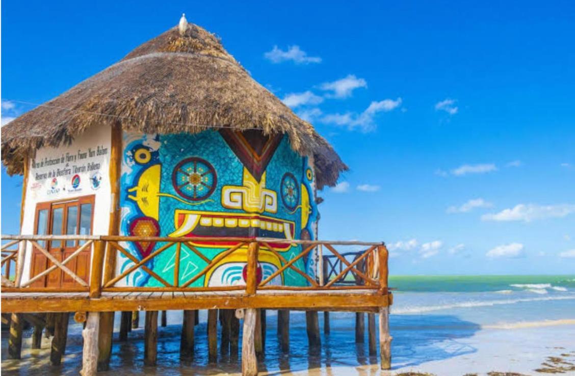 El Corazon Mexican0 Isla Holbox Luaran gambar
